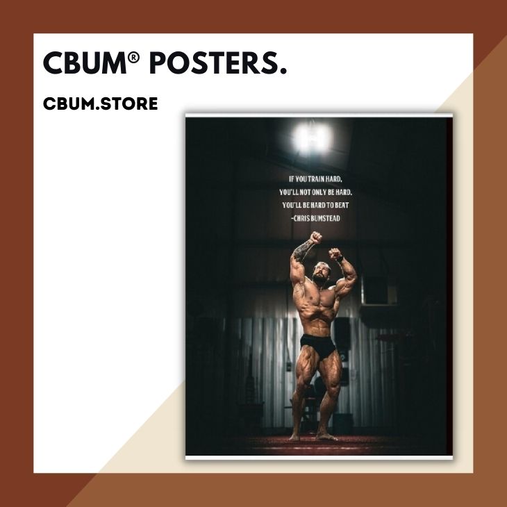 Chris Bumstead Posters 1 - Cbum Store